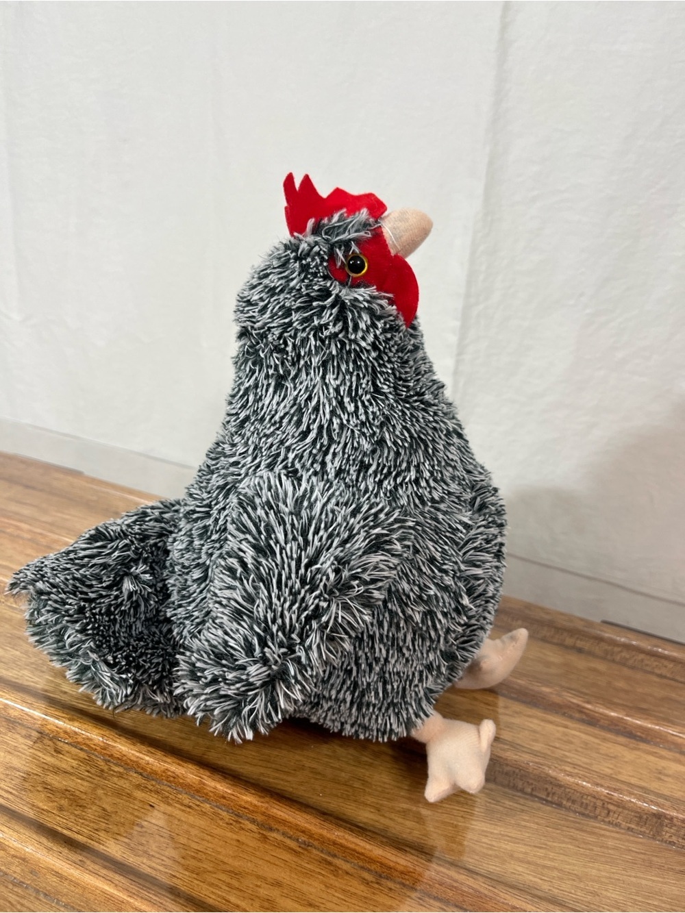 Adore Plush Company Roxy Hen Chicken 12" Plush Stuffed Animal NWT Speckled